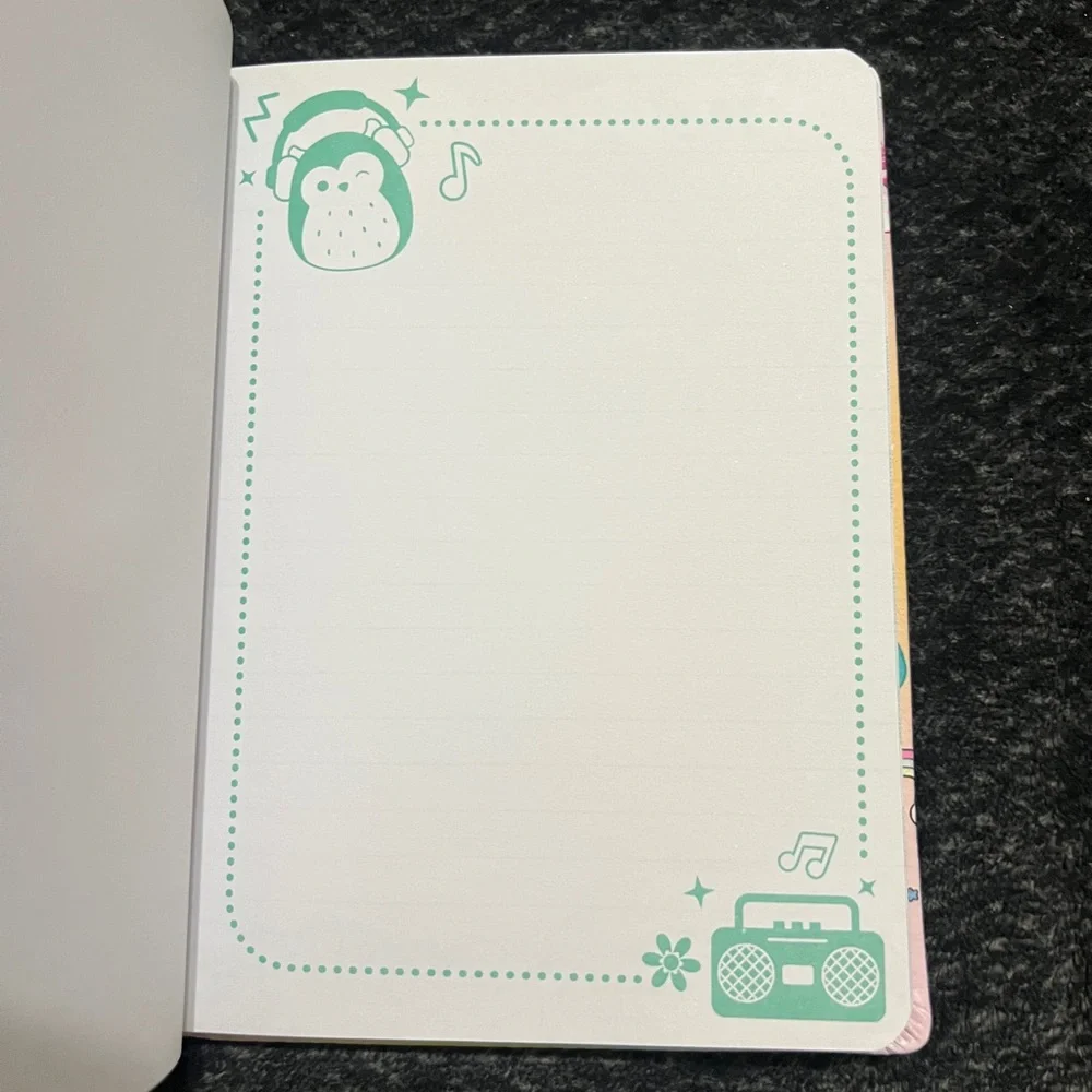 💜 Journal - Squishmallows Winston The Owl Puffy Activity Notebook